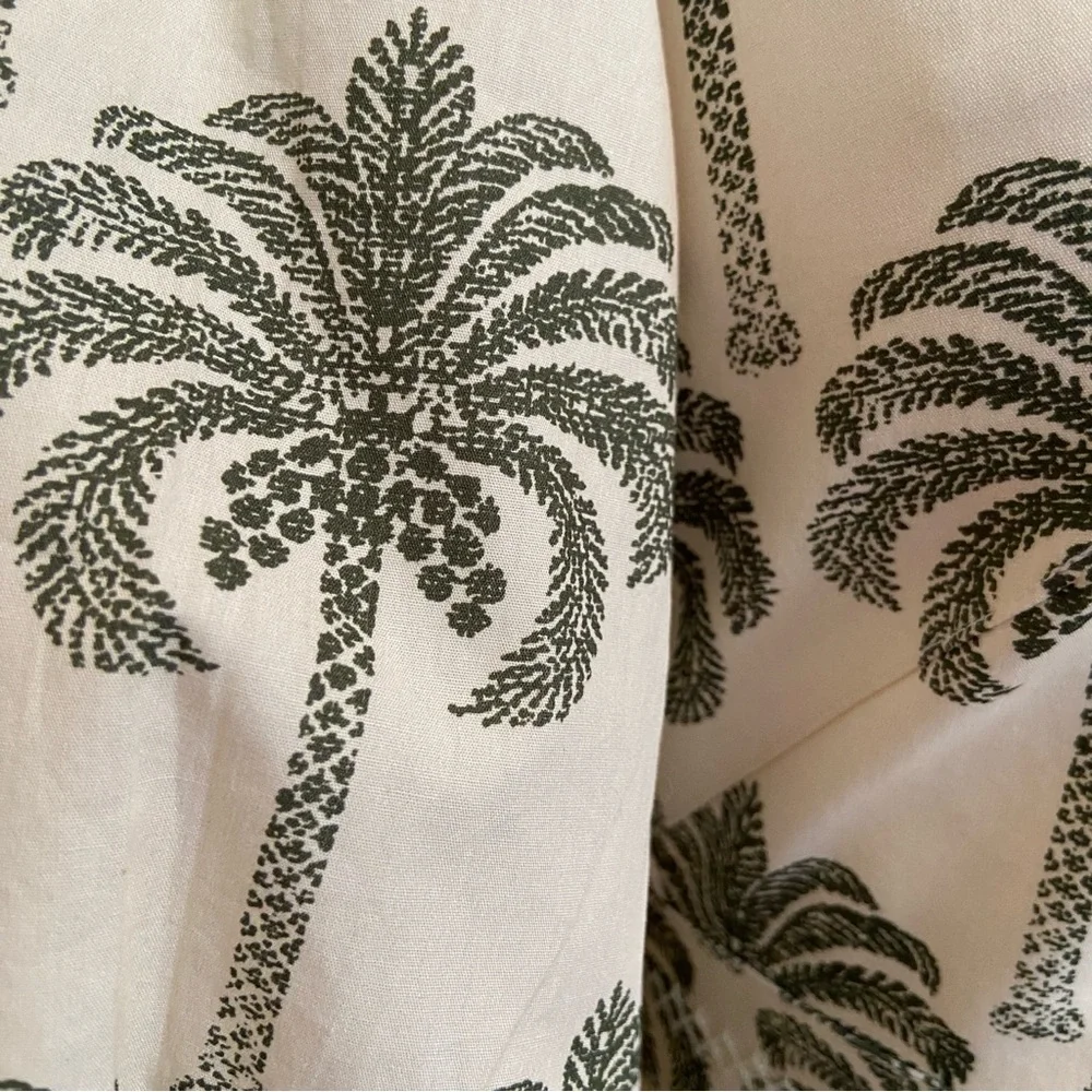✨ RARE! Agua Bendita Square Neck Palm Tree Gown - Picture 10 of 15